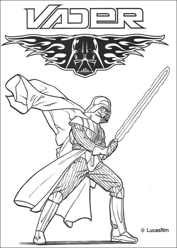 607x850 Coloring Pages Star Wars