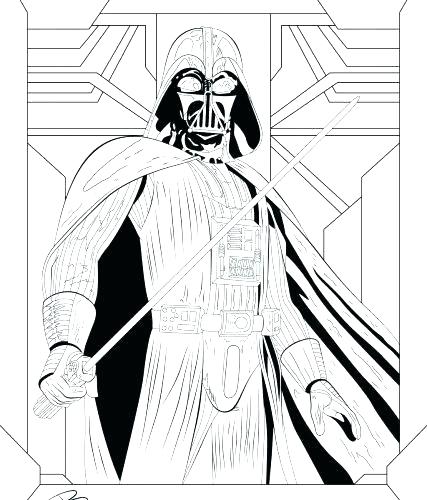 427x500 Darth Vader Coloring Pages Printable Sharpie Mug Coloring Pages