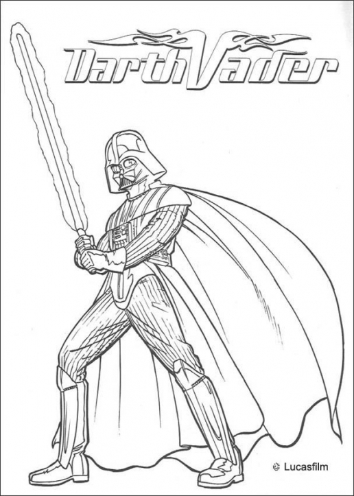 516x723 Printable Darth Vader Coloring Pages Coloring Page Darth Vader