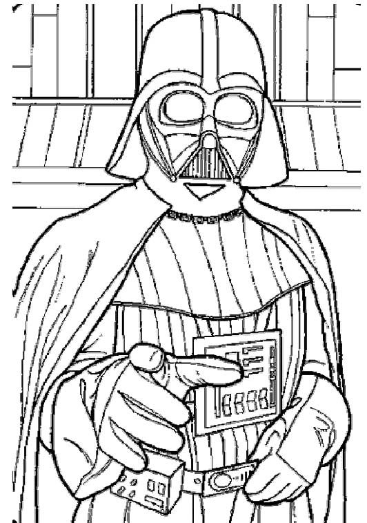 532x757 Printable Darth Vader Star Wars Coloring Pages