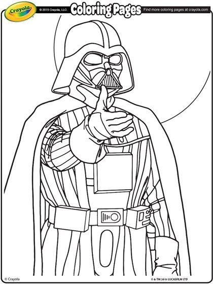 Darth Vader Coloring Pages Printable at GetDrawings | Free download