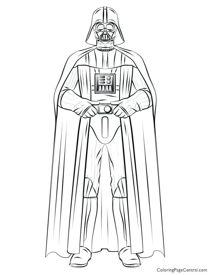 728x942 Darth Vader Coloring Pages To Print Kids Coloring Coloring Page