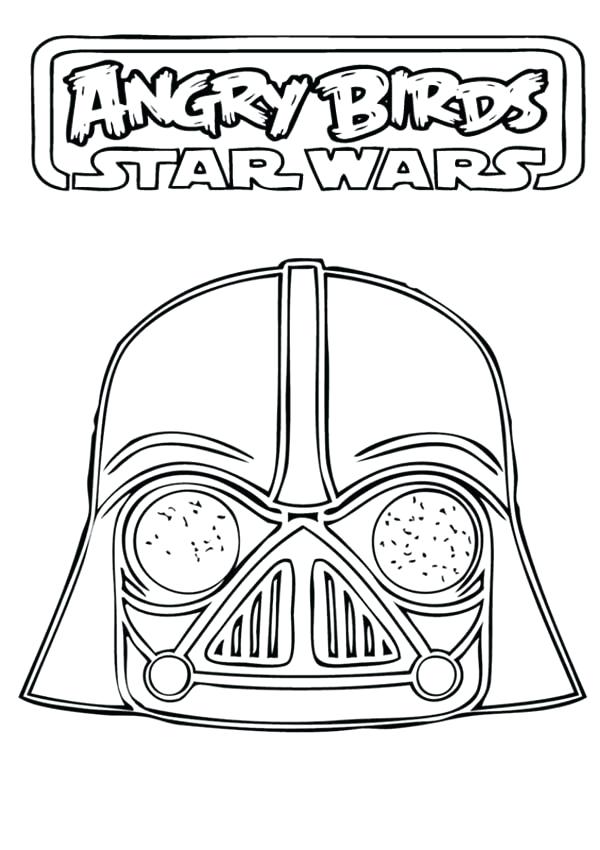 600x850 Darth Vader Coloring Angry Birds Star Wars Awesome Coloring Pages