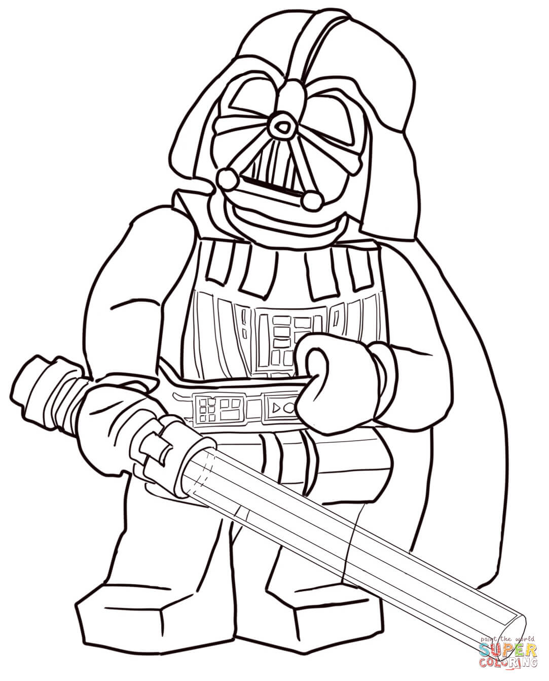 1083x1343 Lego Darth Vader Coloring Pages