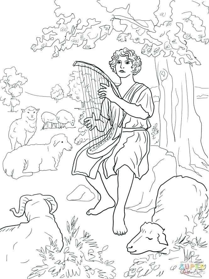 665x887 David And Jonathan Coloring Page And Coloring Pages Attractive
