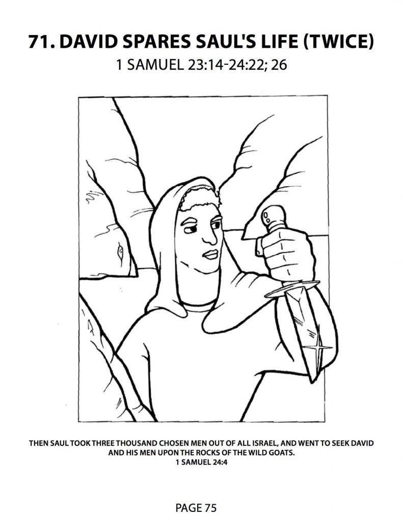 791x1024 Wonderful David And Jonathan Coloring Page