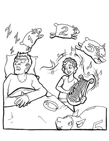 371x480 King Saul And David Coloring Page Children's Ministry Deals