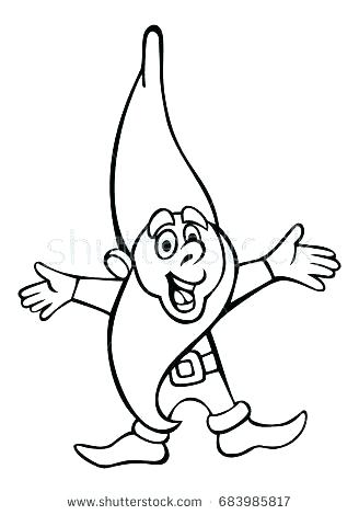 328x470 Gnome Coloring Pages The Gnome Watering His Garden Coloring Pages