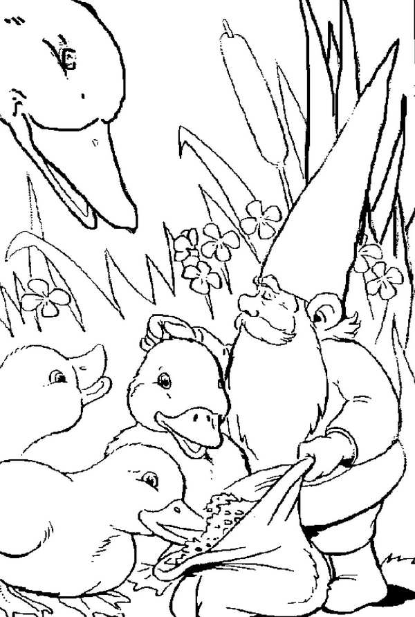 600x892 The World Of David The Gnome Coloring Pages