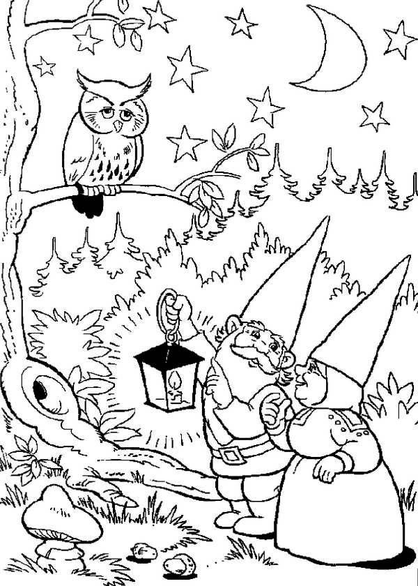 600x840 David The Gnome Coloring Pages