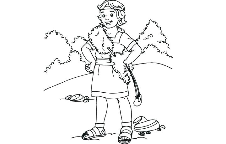 720x460 No David Coloring Pages