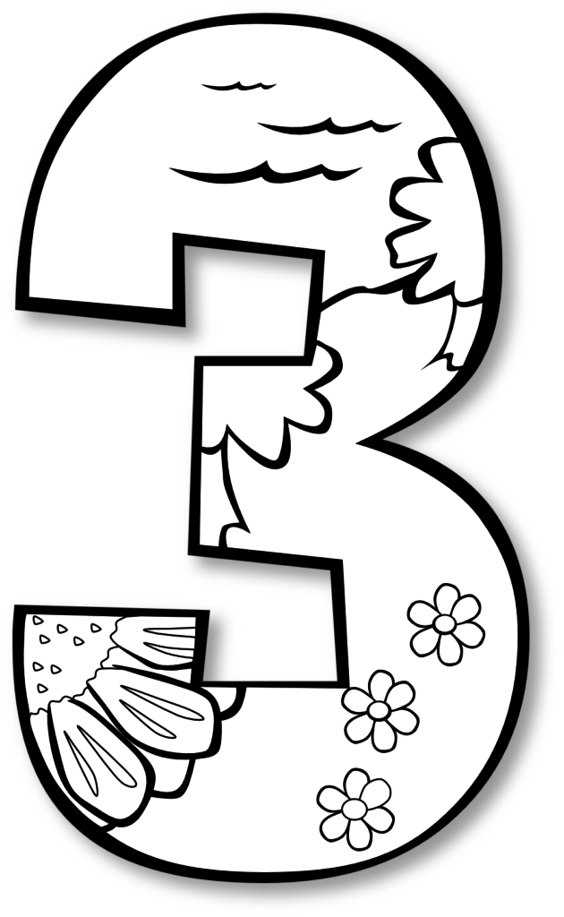 630x1024 Creation Day Number Ge Black White Line Art Coloring Book