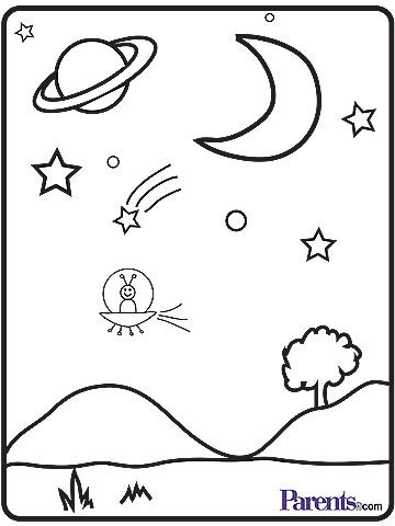 360x480 Day Night Coloring Pages Coloring Page