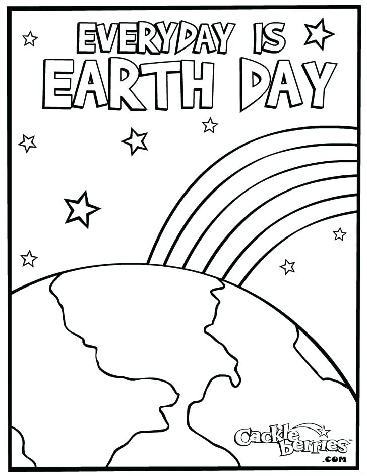 728x942 Earth Day Coloring Sheets