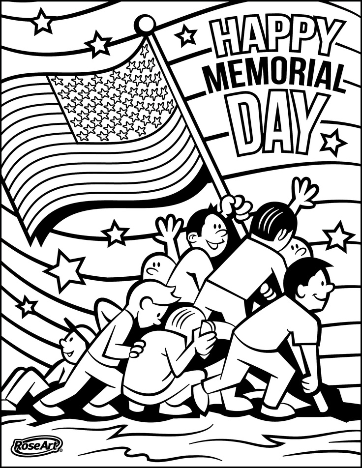 736x952 Memorial Day Coloring Pages Free Printable Pictures For Kids