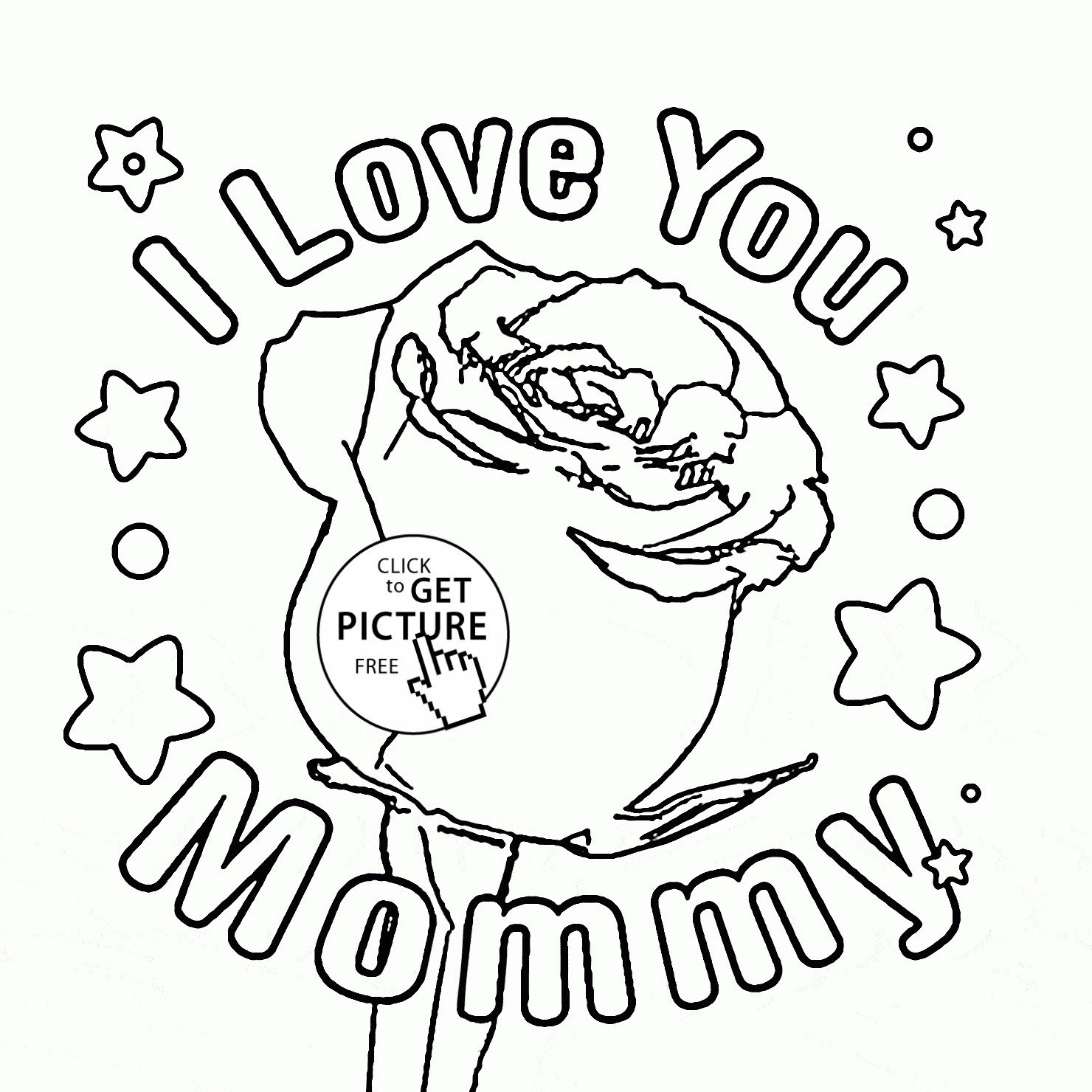 1480x1480 Mothers Day Coloring Pages Lds Copy Happy Mother And Her Kids