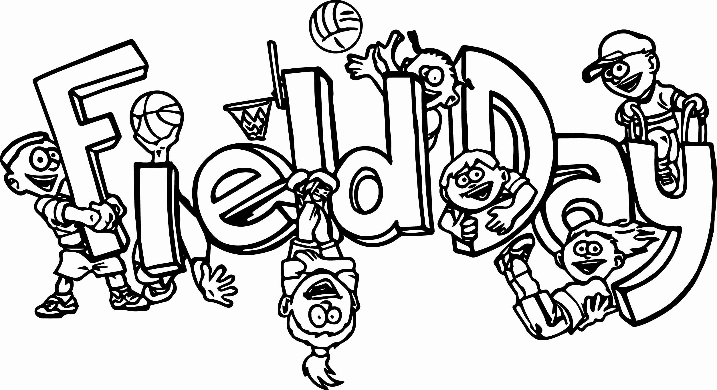 2506x1363 Reliable Field Day Coloring Page Picture To Lovely Pages Ideas