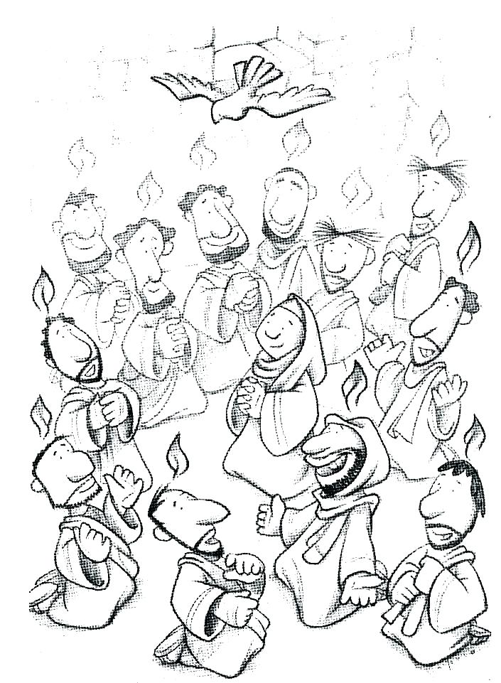 705x961 Pentecost Coloring Pages Coloring Page With Day For All Coloring