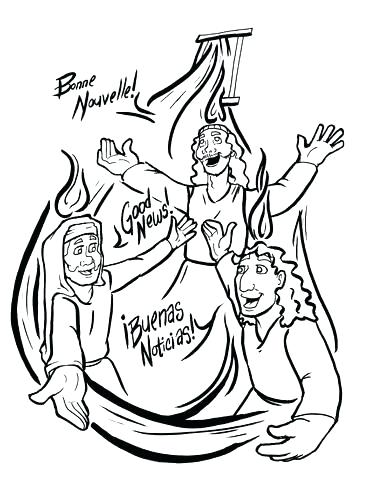 372x479 Pentecost Coloring Pages