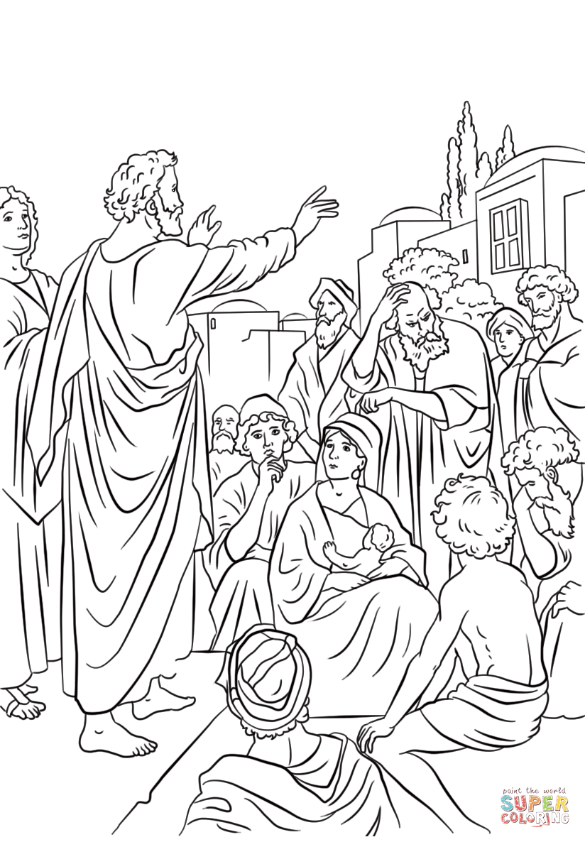 824x1186 Day Of Pentecost Coloring Page Free Printable Pages