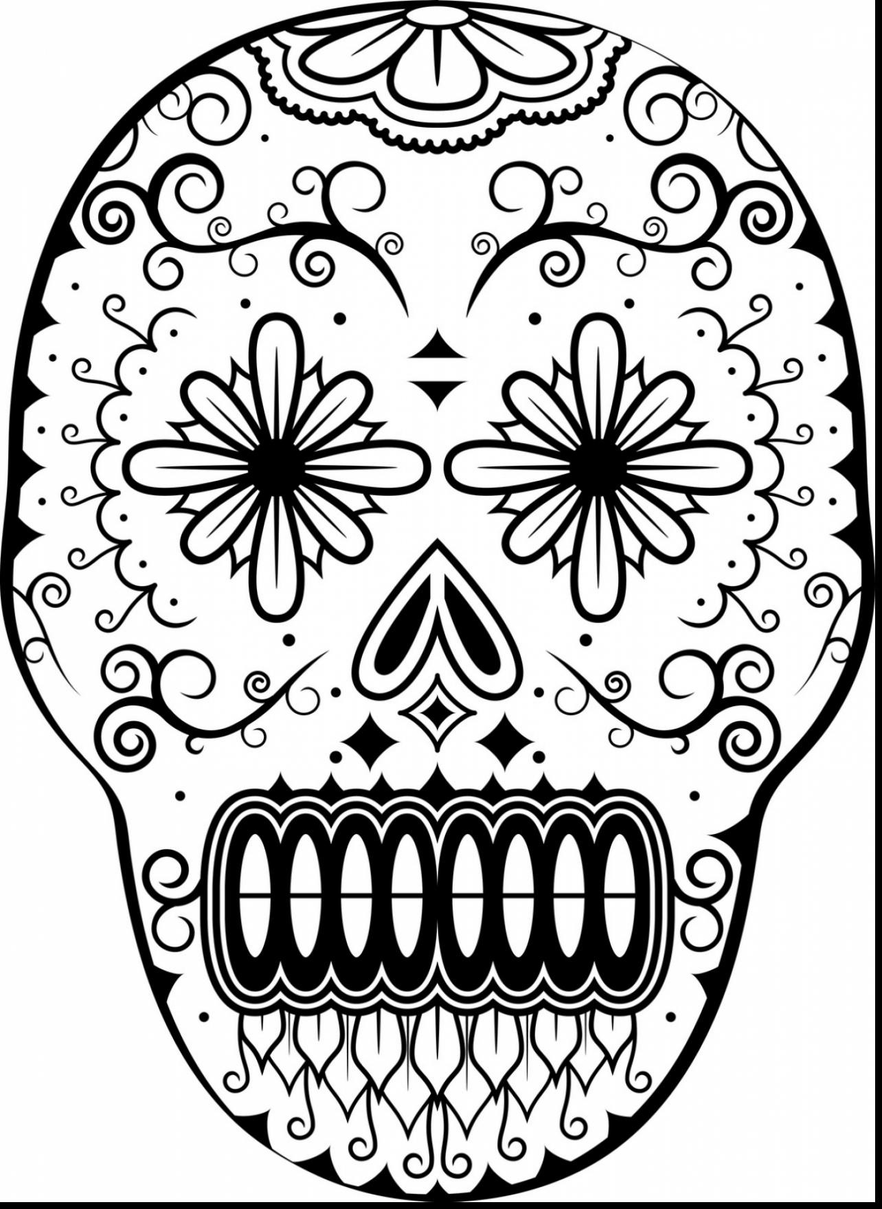 1284x1760 Day Of The Dead Coloring Page Printable Pages Surgar Mesmerizing