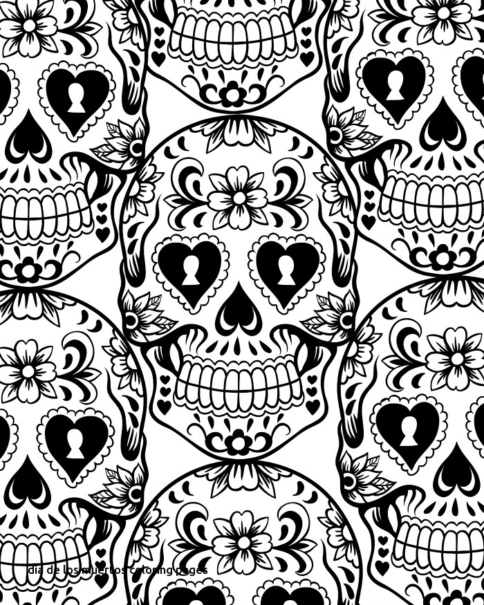 700x875 Dia De Los Muertos Coloring Pages