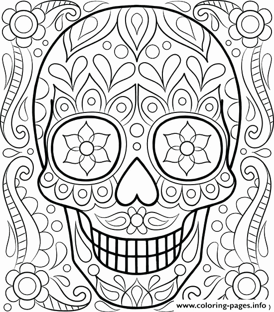 550x627 Day Of The Dead Skeleton Coloring Pages Pictures Day Of The Dead