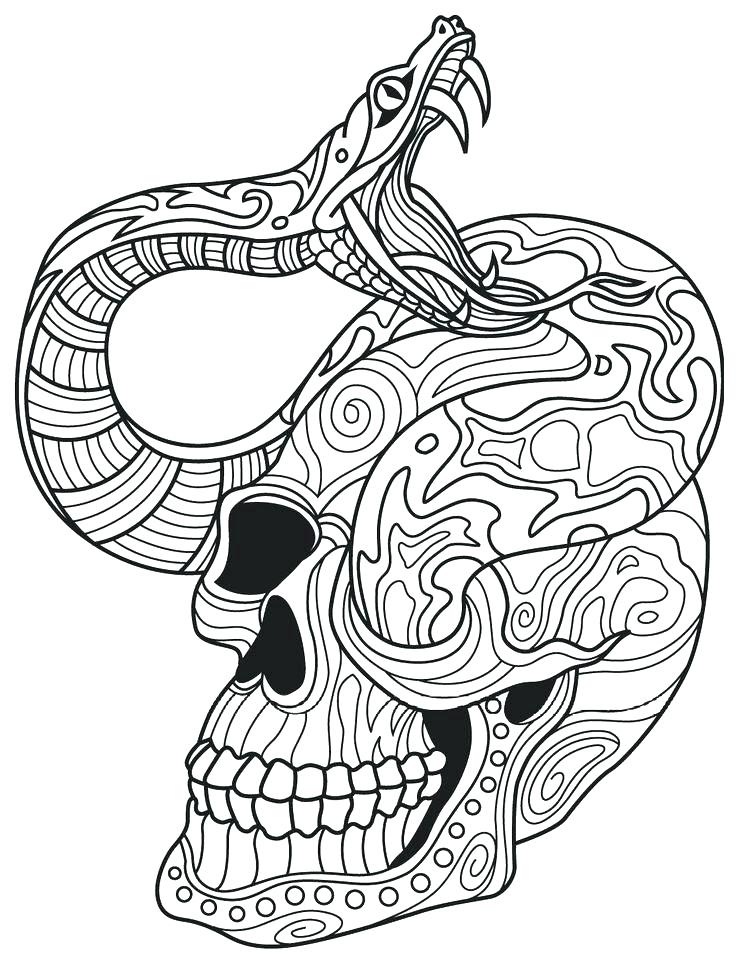 736x962 Day Of The Dead Coloring Page Printable Day Of The Dead Coloring