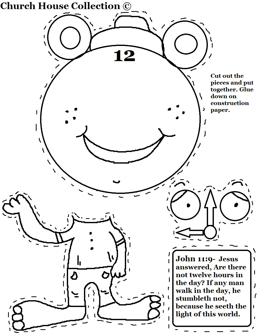 1019x1319 Daylight Savings Time Sunday School Lesson Sunday School Ideas