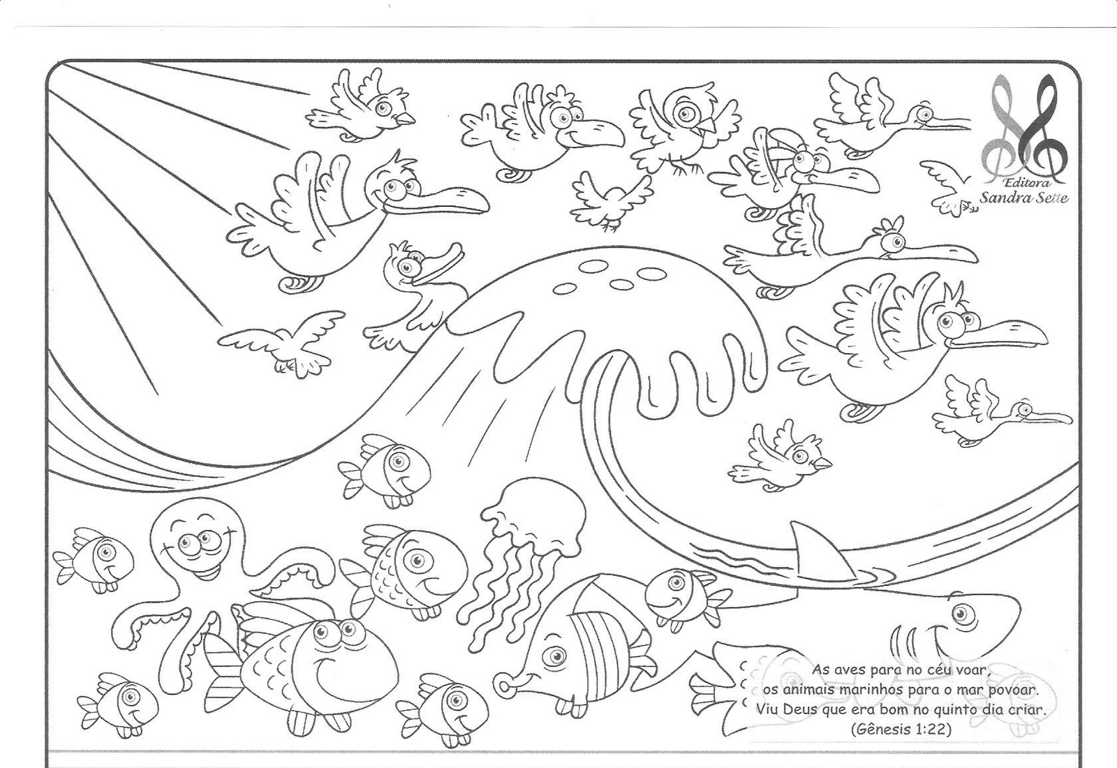 1600x1100 Outstanding Bible Creation Coloring Page With Days Of Pages