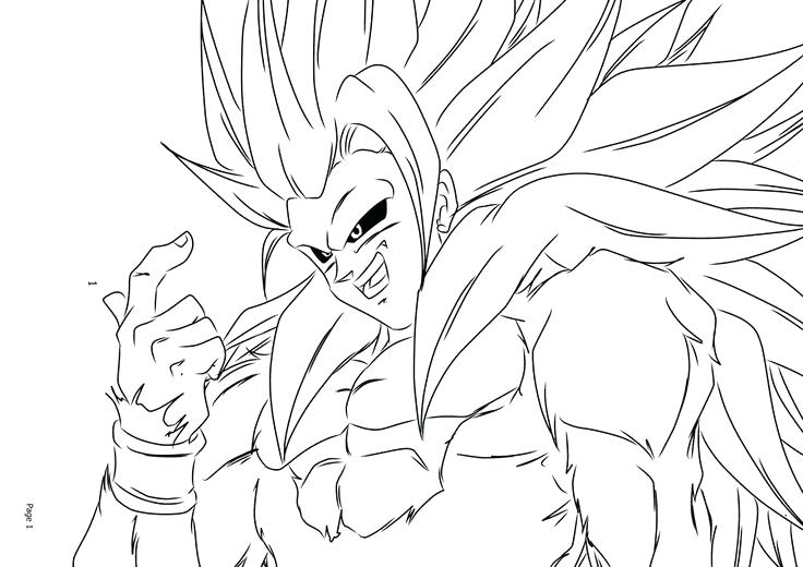 736x520 Goku Super Saiyan Coloring Pages Coloring Pages Super Coloring