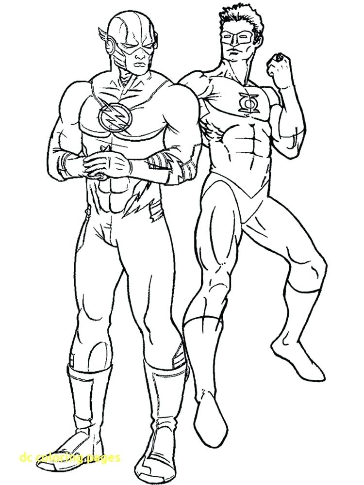 750x1000 Flash Coloring Pages Dc Coloring Pages With Dc Flash Coloring