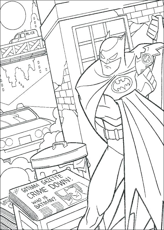 567x794 Dc Comics Coloring Pages Icontent