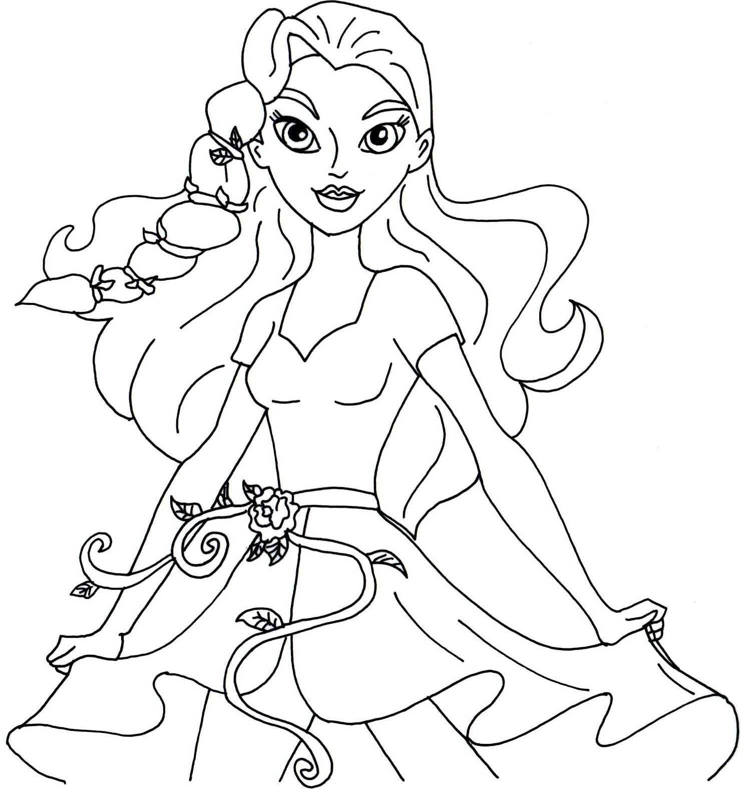 1508x1582 New Dc Superhero Girls Coloring Pages Coloring Page Free