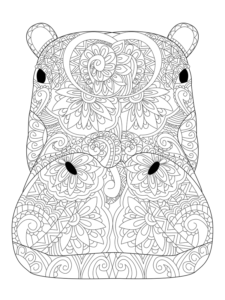 750x1000 Coloring Pages To Destress On Election Night Anti Stress