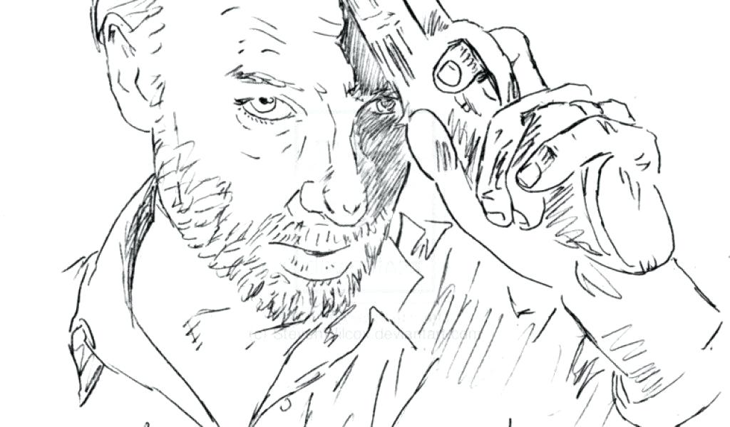 1024x600 Walking Dead Coloring Pages Free Icontent