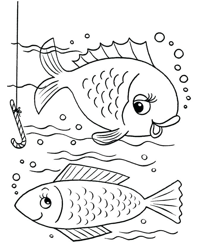 670x820 Fish Coloring Or Fishes Coloring Pages Coloring Book Pages Free