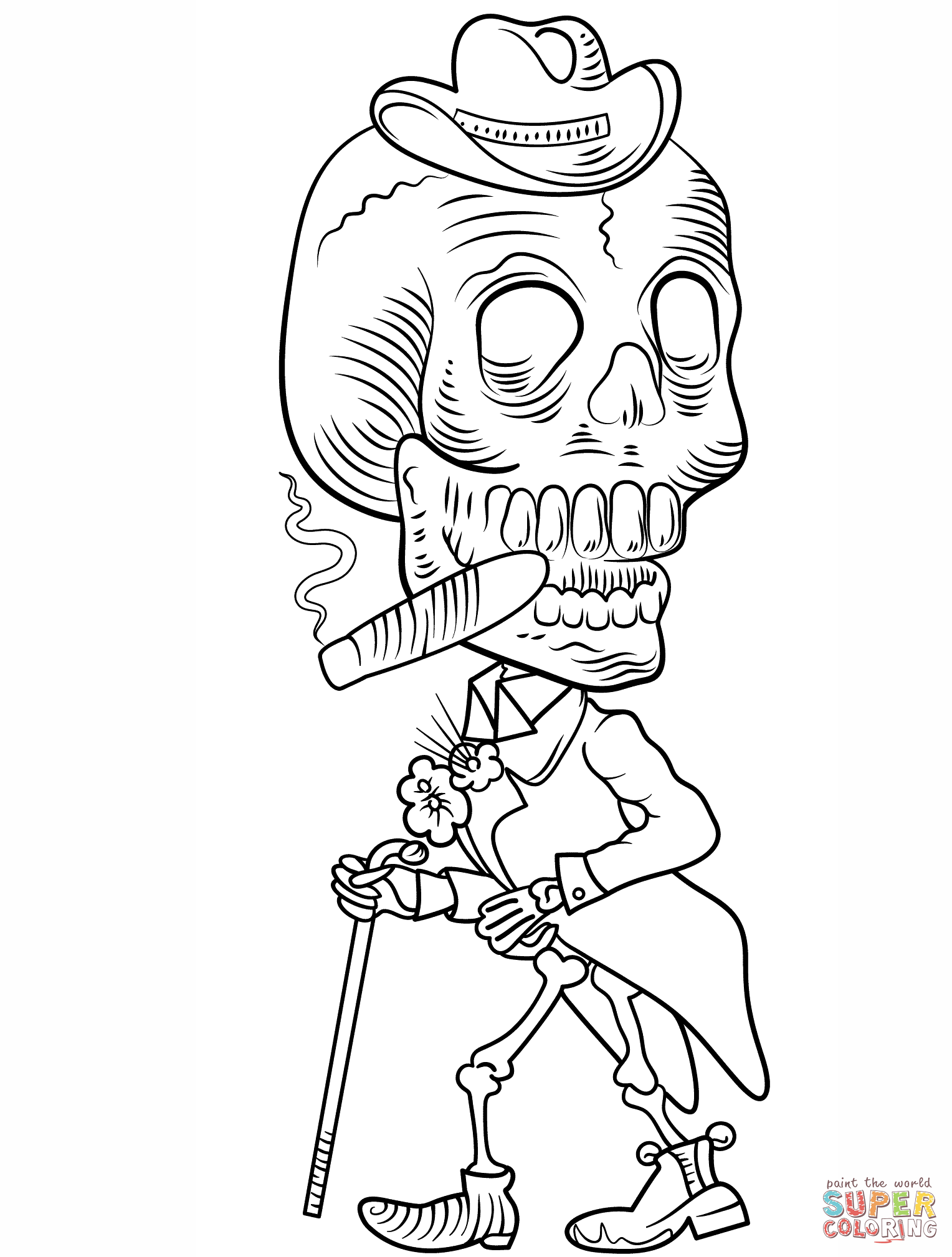 1528x2018 Daring Day Of The Dead Skeleton Coloring Pages Wonderful