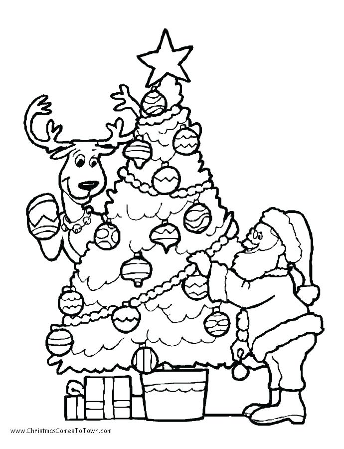 690x900 Free Christmas Color Pages Coloring Pages For Kindergarten