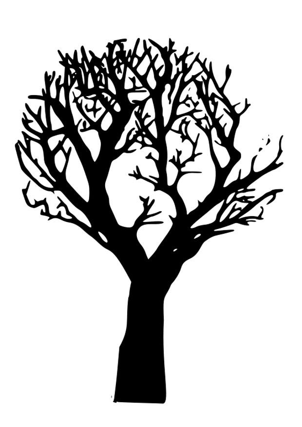 620x875 Coloring Page Dead Tree