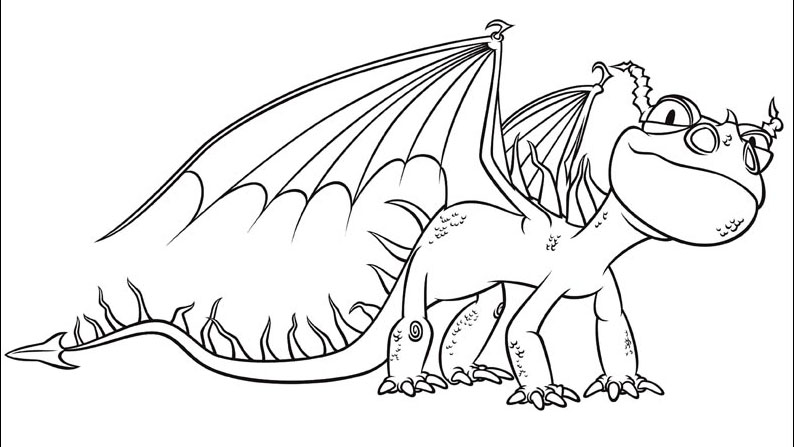 794x447 How To Train Your Dragon Coloring Pages