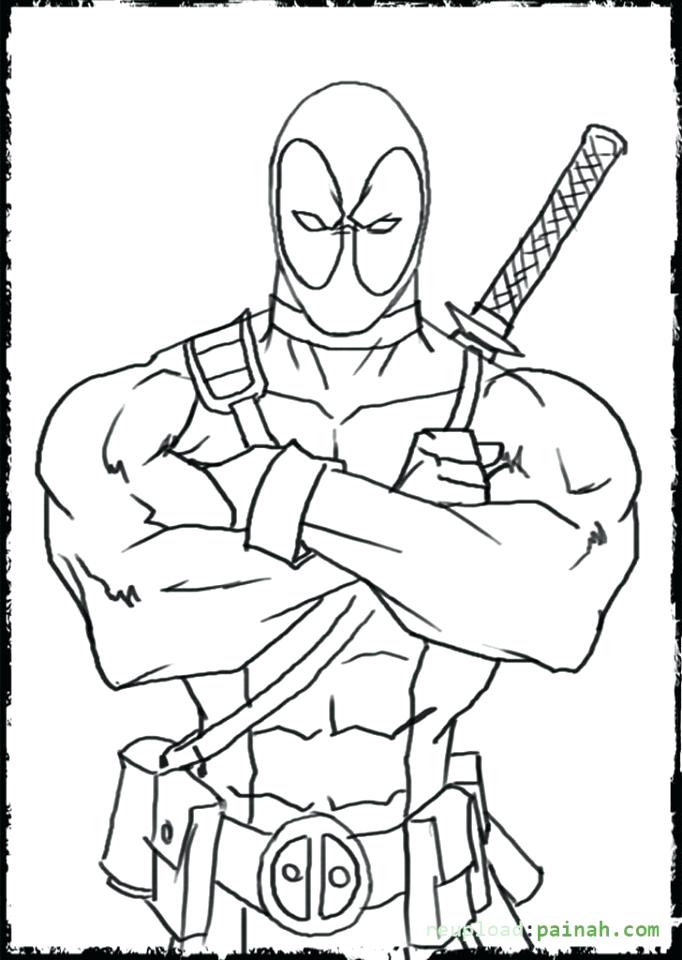 682x960 Deadpool Coloring Pages Printable Coloring Pages Get This