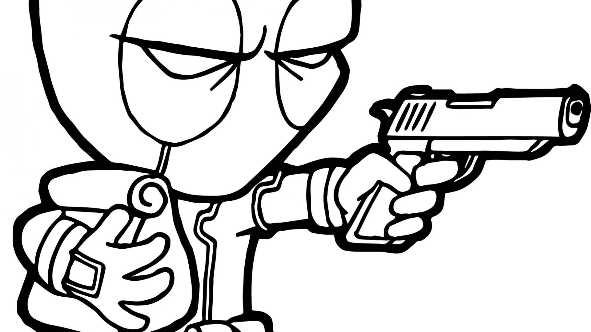 1920x1080 Coloring Pages Fancy Deadpool Coloring Pages Cartoon Page