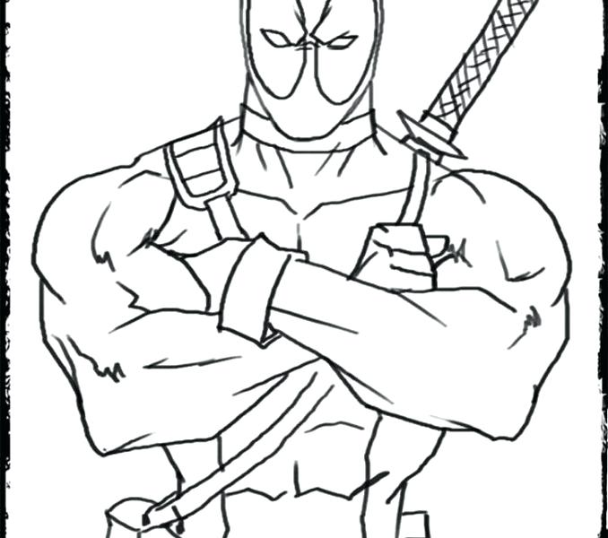 Download Deadpool Coloring Pages Printable at GetDrawings.com | Free for personal use Deadpool Coloring ...