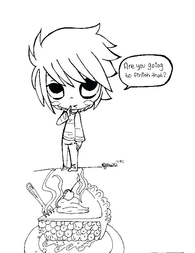 637x824 Death Note Coloring Pages Image Result For A Anime Coloring