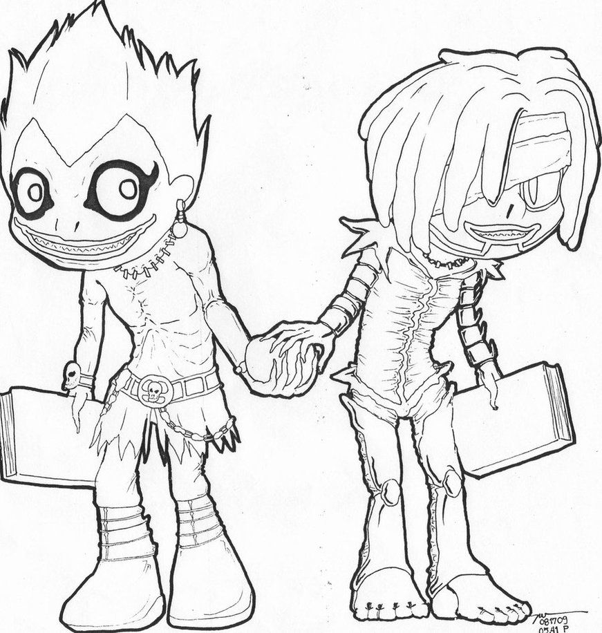 871x916 Image Result For Death Note Coloring Coloring Pages