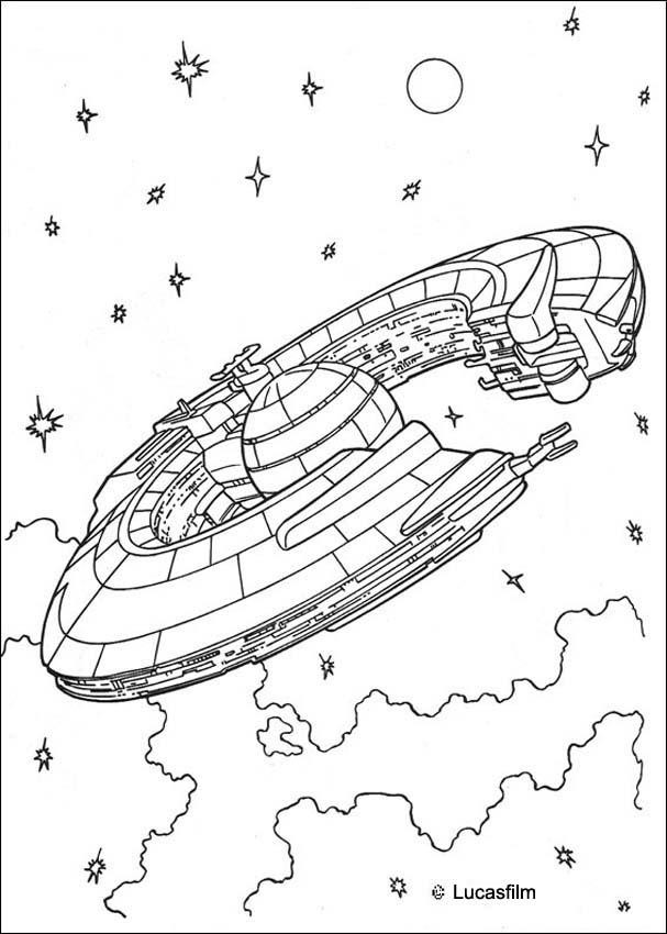 607x850 Star Wars Coloring Pages Death Star