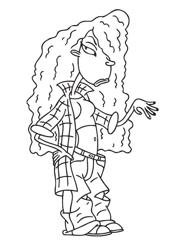 600x800 Deborah From The Thornberrys Coloring Page Coloring Sun