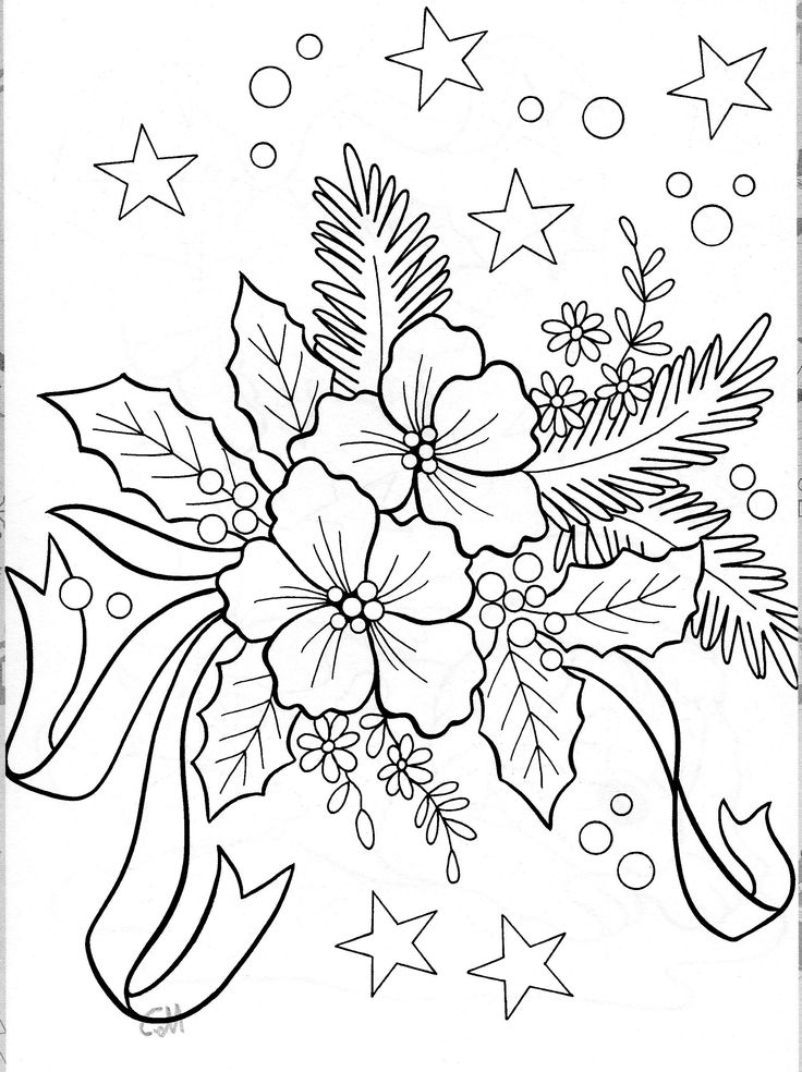 736x984 Best December Coloring Images On Christmas Crafts