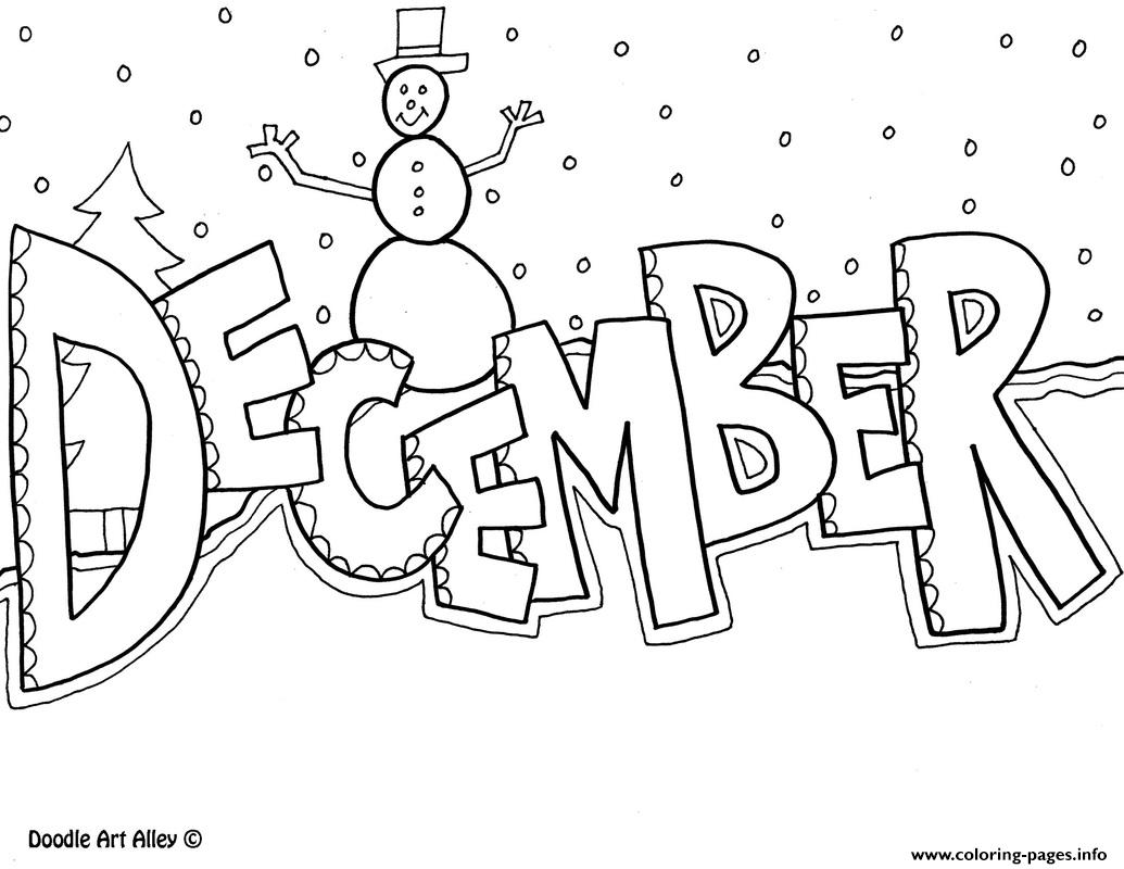 1035x800 Christmas December Coloring Pages